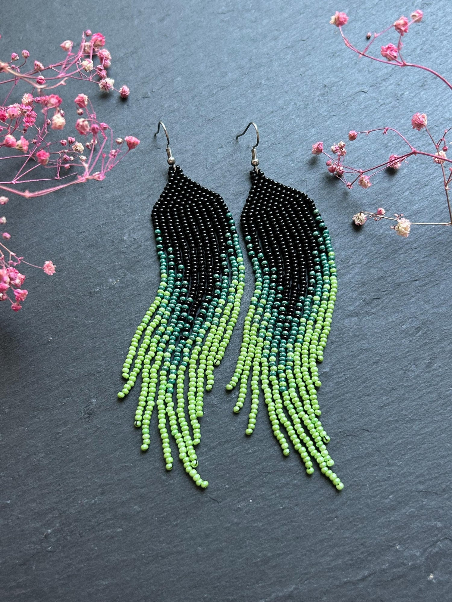 Ombre earrings