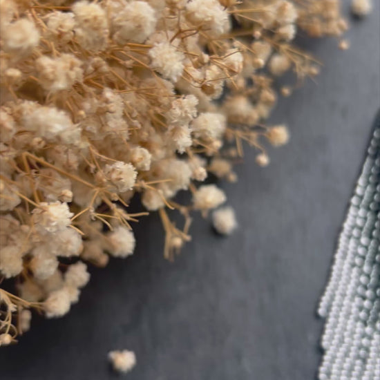 Long black matte beaded earrings with silver ombre fringe. Unique, vibrant, cute statement handmade boho earrings for women, eye-catching and perfect as a gift for her or for everyday wear video 1