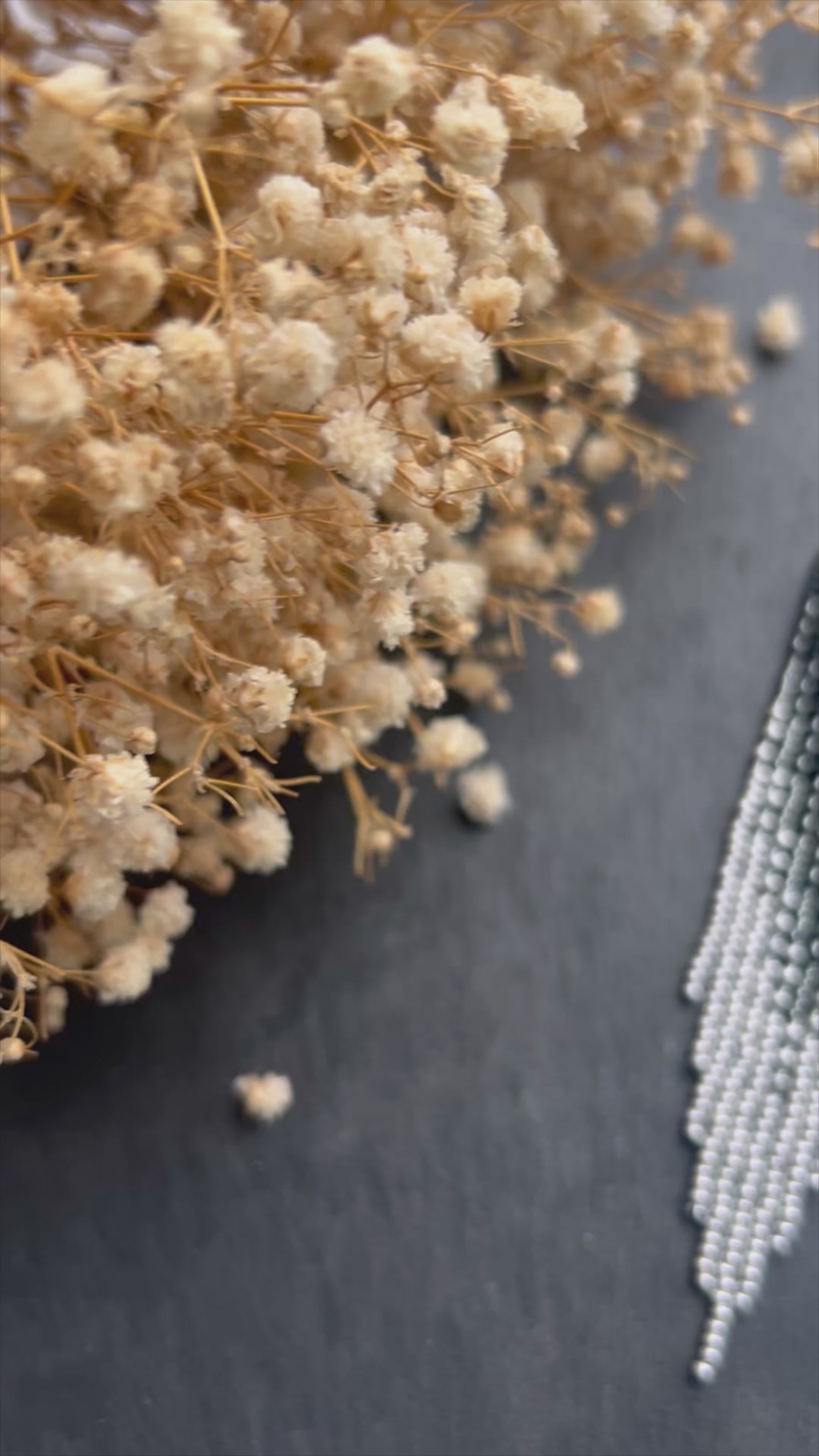 Long black matte beaded earrings with silver ombre fringe. Unique, vibrant, cute statement handmade boho earrings for women, eye-catching and perfect as a gift for her or for everyday wear video 1